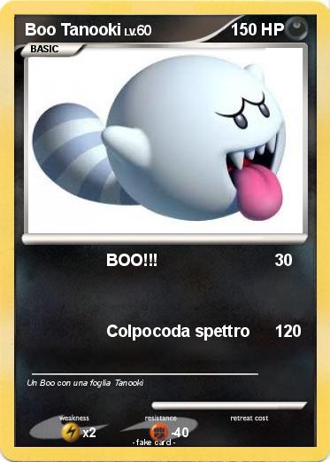 Pokemon Boo Tanooki