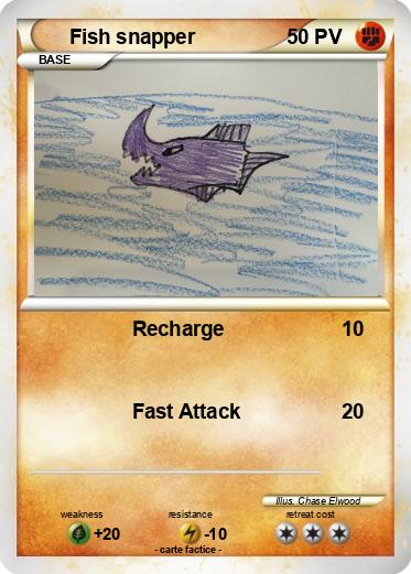 Pokemon Fish snapper