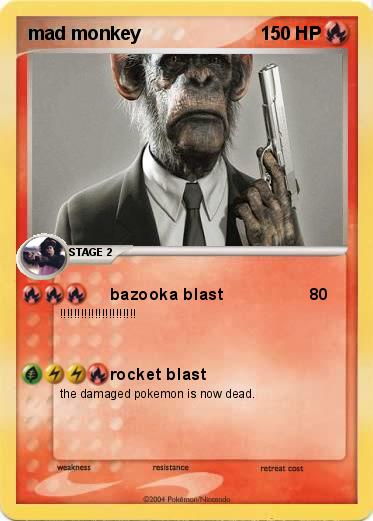 Pokemon mad monkey