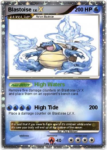 Pokemon Blastoise