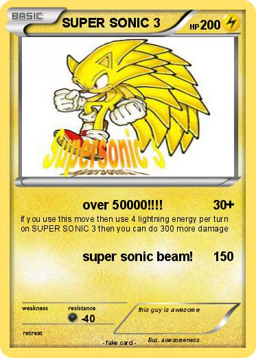 Pokemon SUPER SONIC 3