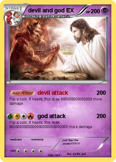 Pokemon devil and god EX