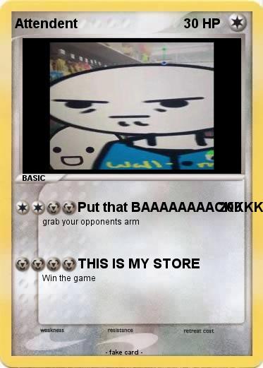 Pokemon Attendent