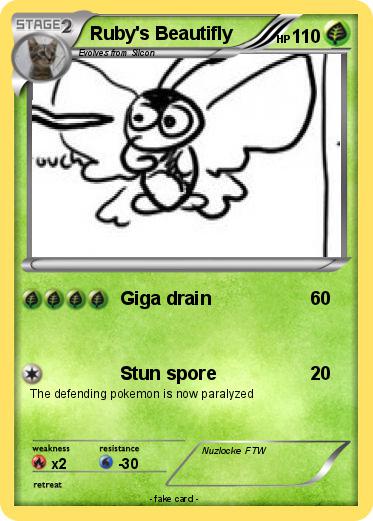 Pokemon Ruby's Beautifly