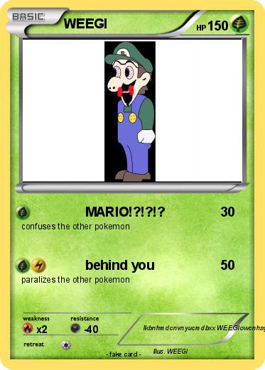 Pokemon WEEGI