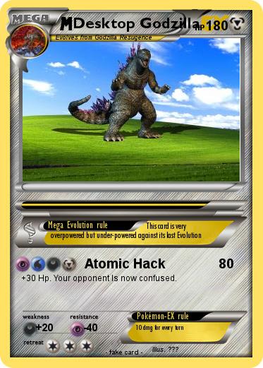 Pokemon Desktop Godzilla