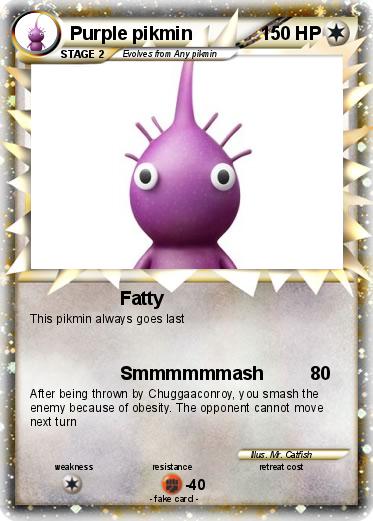 Pokemon Purple pikmin