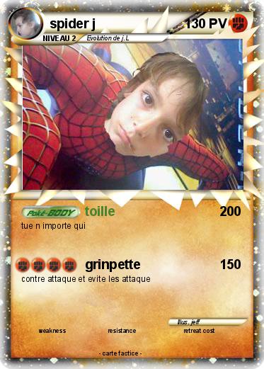 Pokemon spider j