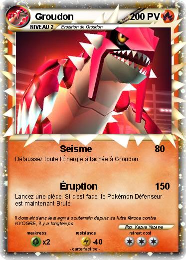 Pokemon Groudon