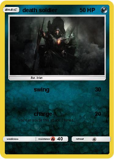 Pokemon death soldier