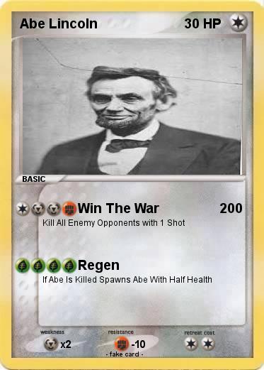 Pokemon Abe Lincoln