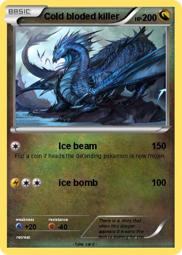 Pokemon Cold bloded killer