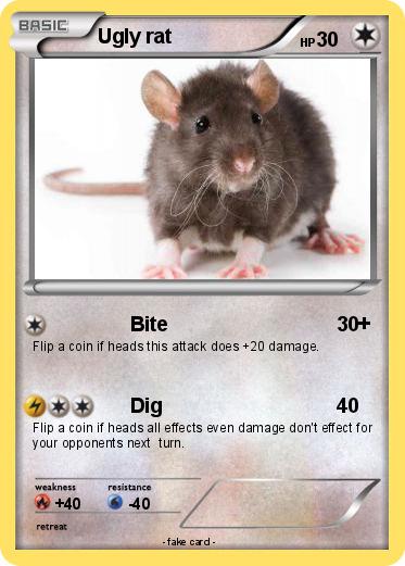 Pokemon Ugly rat