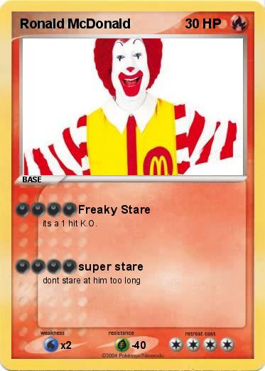 Pokemon Ronald McDonald