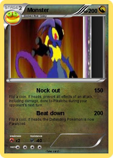 Pokemon Monster