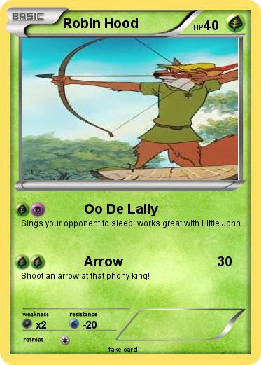 Pokemon Robin Hood