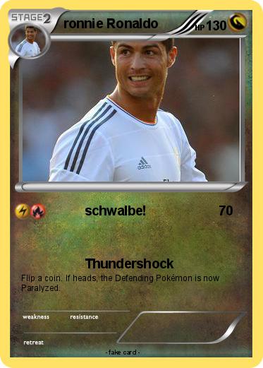 Pokemon ronnie Ronaldo