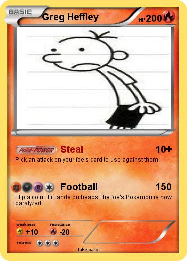 Pokemon Greg Heffley