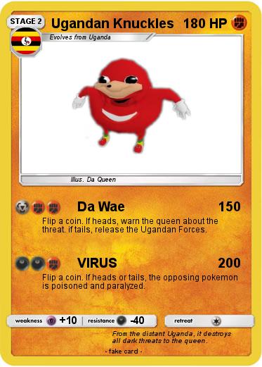 Pokemon Ugandan Knuckles