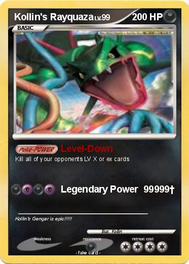 Pokemon Kollin's Rayquaza
