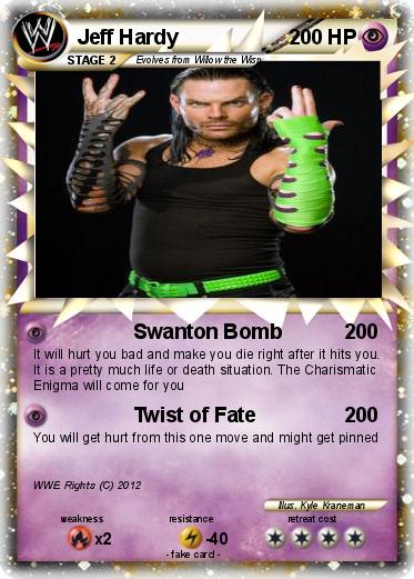 Pokemon Jeff Hardy