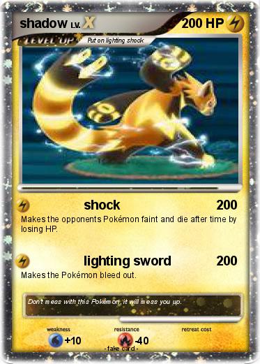 Pokemon shadow