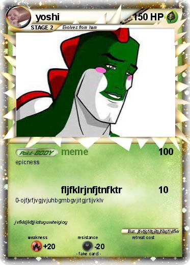 Pokemon yoshi