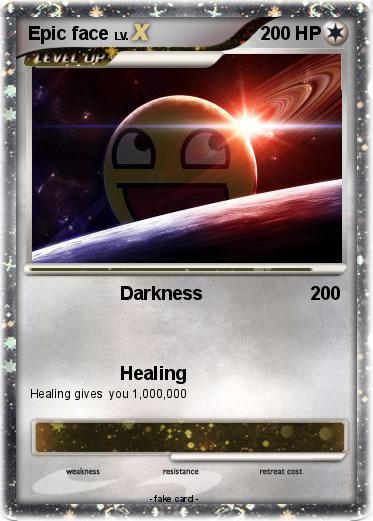 Pokemon Epic face
