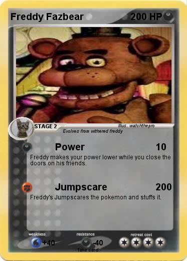 Pokemon Freddy Fazbear