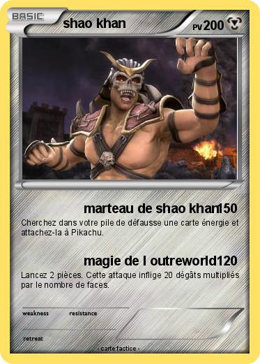 Pokemon shao khan
