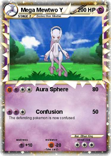 Pokemon Mega Mewtwo Y