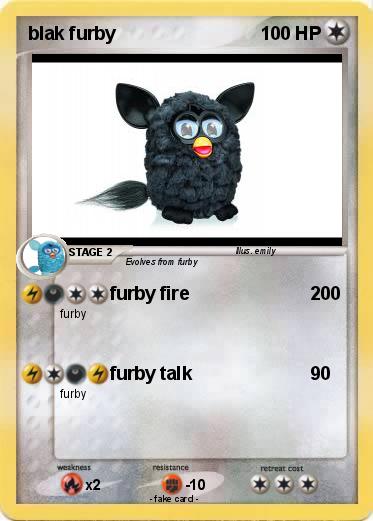 Pokemon blak furby