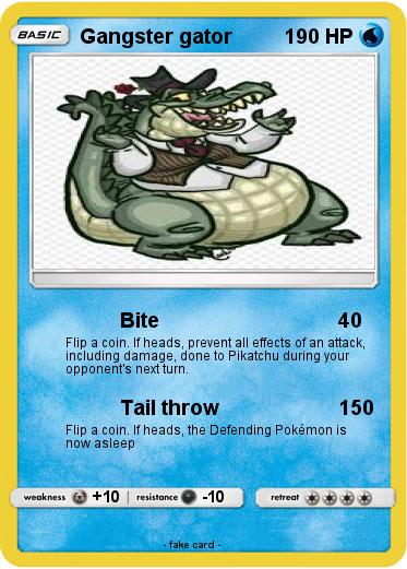 Pokemon Gangster gator