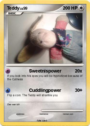Pokemon Teddy