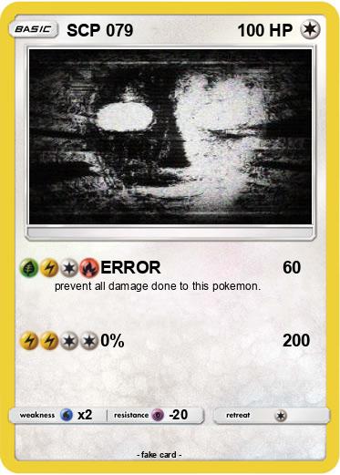 Pokemon SCP 079