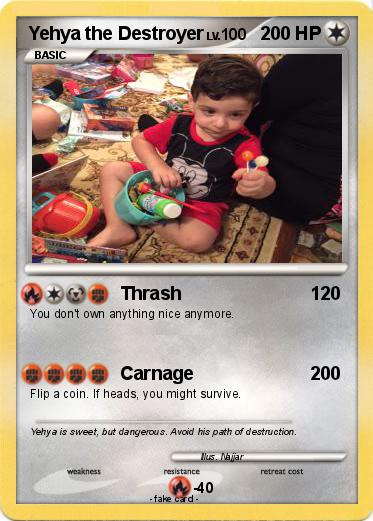 Pokemon Yehya the Destroyer