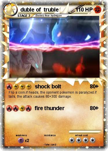 Pokemon duble of  truble