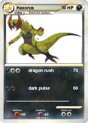 Pokemon Haxorus
