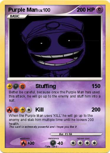 Pokemon Purple Man
