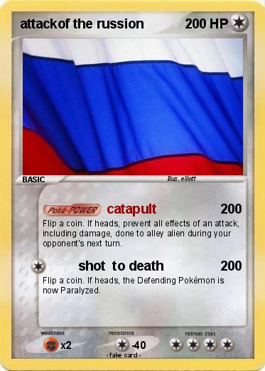 Pokemon attackof the russion