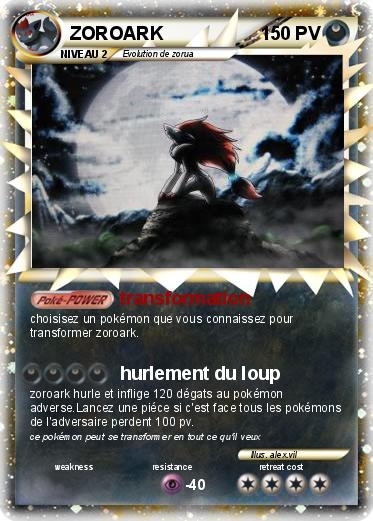 Pokemon ZOROARK