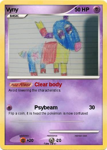 Pokemon Vyny