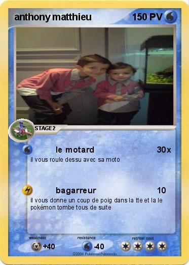 Pokemon anthony matthieu 