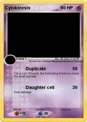 Pokemon Cytokinesis