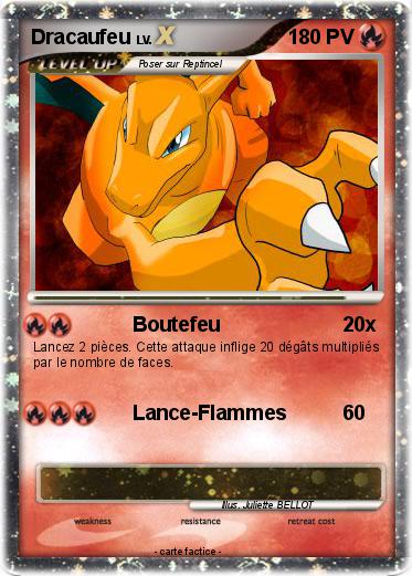 Pokemon Dracaufeu