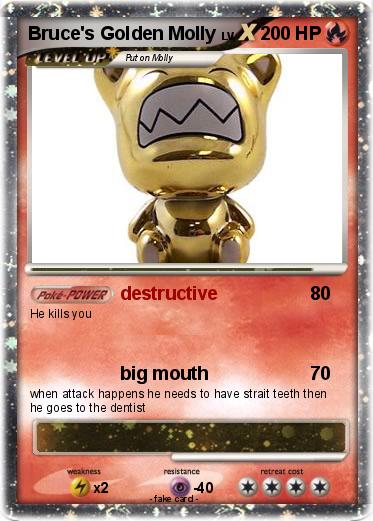 Pokemon Bruce's Golden Molly