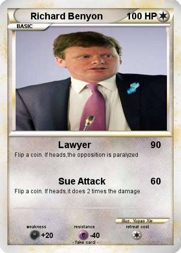 Pokemon Richard Benyon