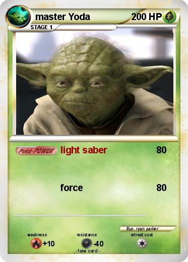 Pokemon master Yoda
