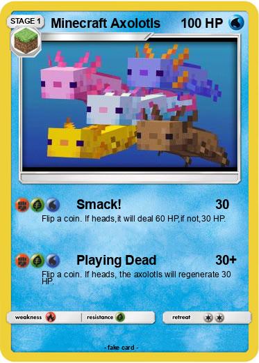 Pokemon Minecraft Axolotls