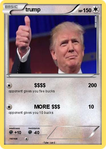 Pokemon trump